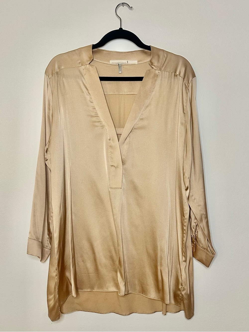 Dorothee Schumacher Silk Blush Blouse size XL